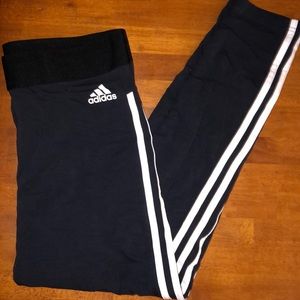 Navy blue Adidas leggings